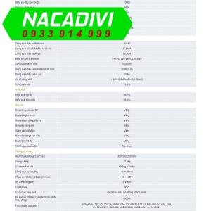 Inverter Solis 15kW | Biến tần hòa lưới Solis