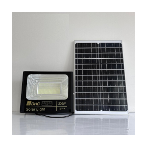 Đèn pha LED năng lượng mặt trời 200W cao cấp