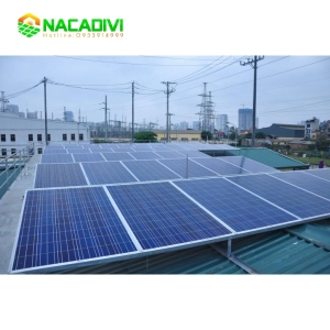 Hệ Thông Điện Mặt Trời Hòa Lưới Áp Mái 25KW
